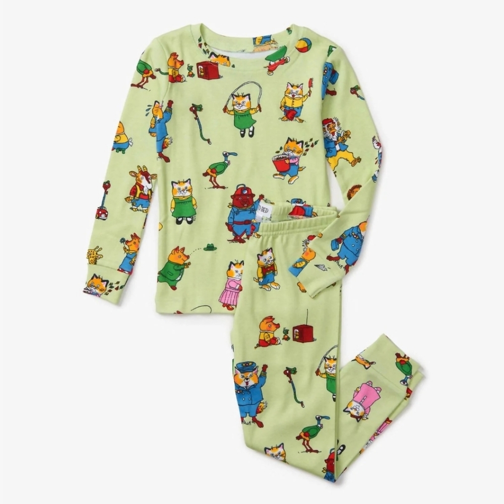 Books To Bed Pajamas Size 4